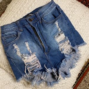 FashionNova High Waisted Shorts